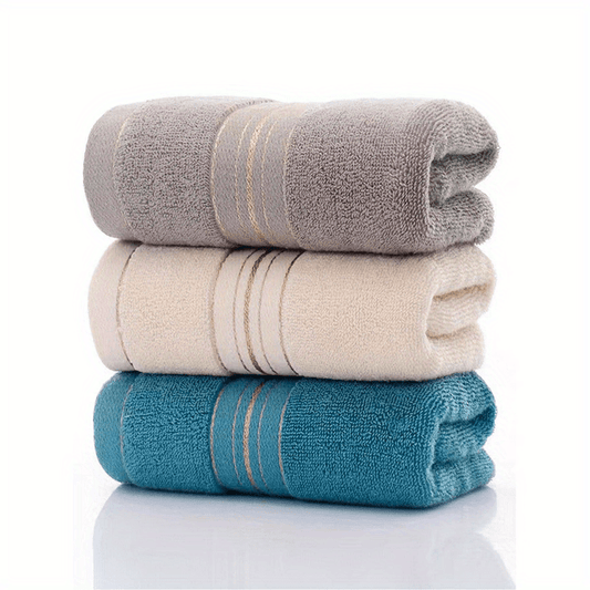 Handtuch-Set 1 Badetuch & 1 Handtuch, weich und saugfähig für das Badezimmer