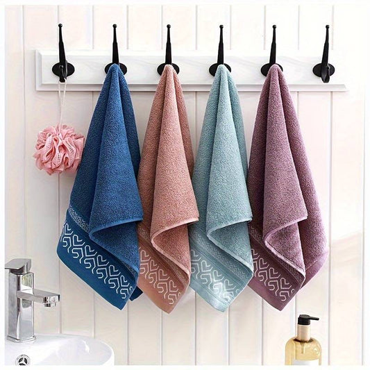 Baumwollhandtuch-Set 1 Badetuch & 1 Handtuch, weich und saugfähig für das Badezimmer