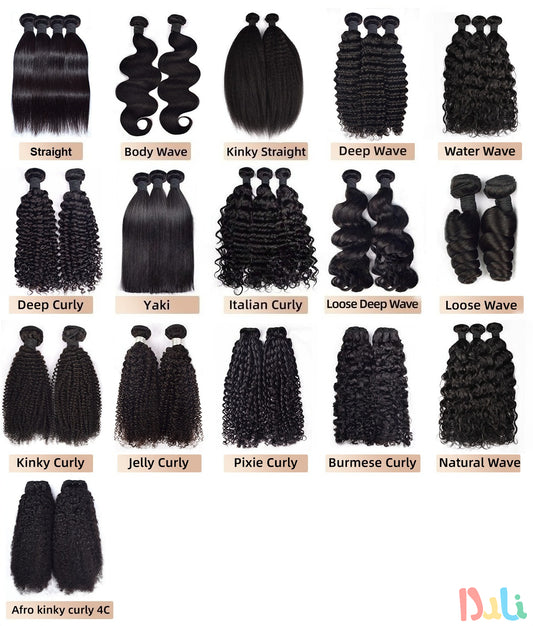 100 g Bundles in verschiedenen Styles (10A)
